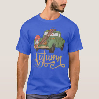 Cute Gnome Autumn Season Gnomes Season Happy Fall  T-Shirt