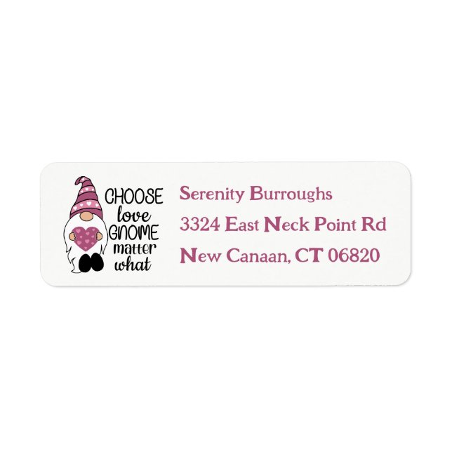 Cute Gnome Be Kind Positive Attitude Kindness Love (Front)