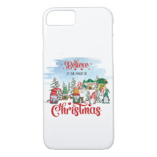 Cute Gnome Celebrating Christmas Holiday Case-Mate iPhone Case