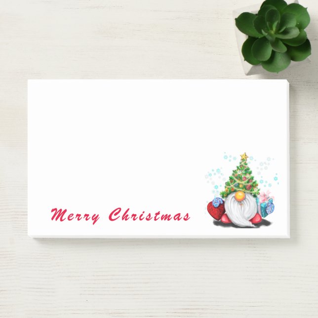 Cute Gnome Christmas GPost-it® Notes (Office)