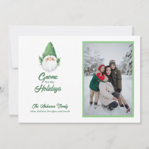 Cute Gnome for the Holidays Family Photo Holiday C
