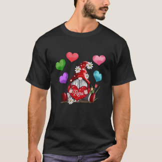 Cute Gnome Heart Balloons Rara T-Shirt