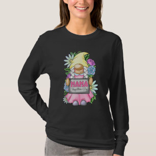 Cute Gnome Mama Happy Mother s Day For Mom Gnomies T-Shirt