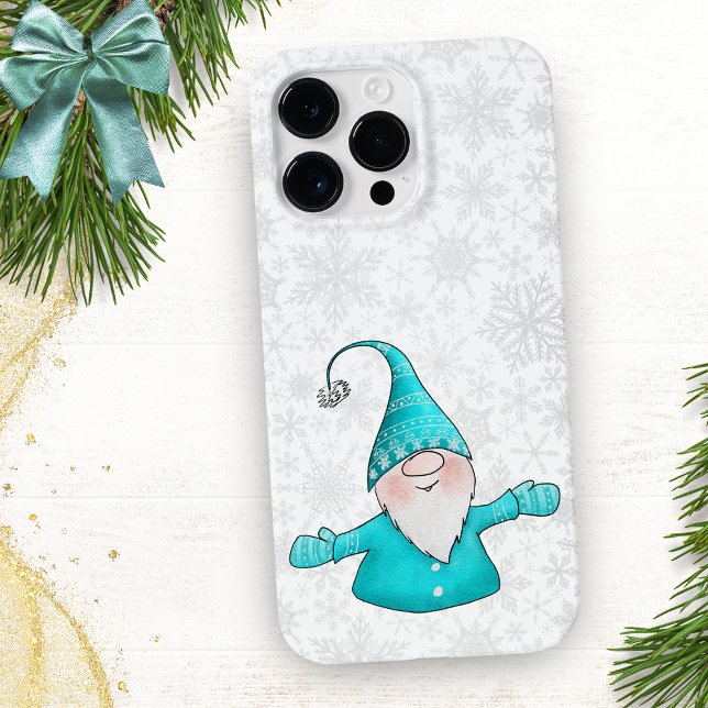 Cute Gnome Winter Holidays Christmas Case-Mate iPhone Case (Creator Uploaded)