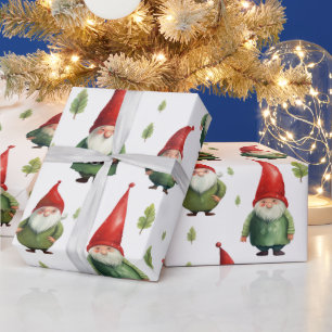 Cute Gnome Wrapping Paper