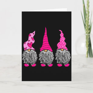 Cute Gnomes Heart Funny Valentines Day Couple Matc Card
