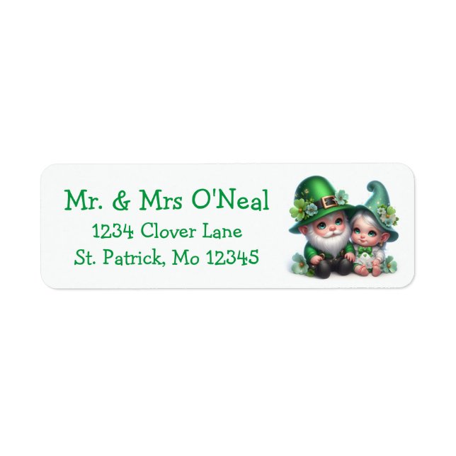 Cute Gnomes St. Patrick's Day (Front)