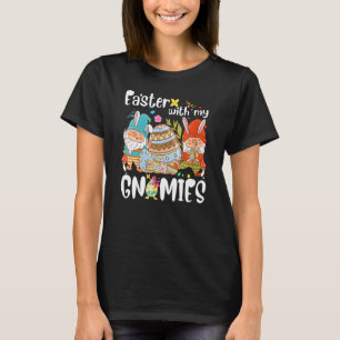 Cute Gnomes Three Gnomes Easter Squad Easter With T-Shirt