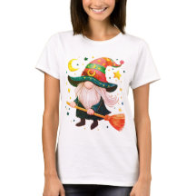  Cute Gnomes with broomstick 