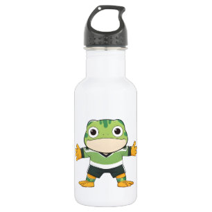 Cute Goalkeeper Frog Soccer Kawaii Design 532 Ml Water Bottle