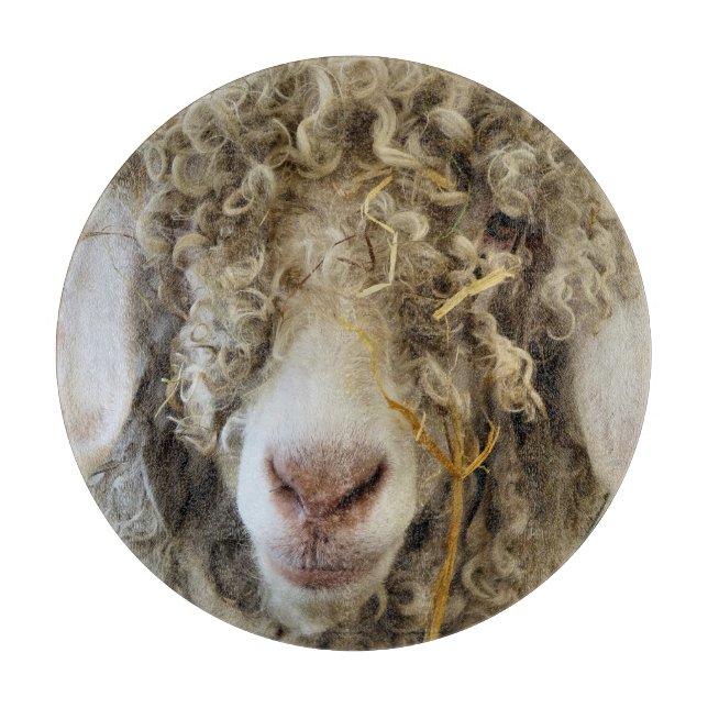 CUTE GOAT   CUTTING BOARD (Front)