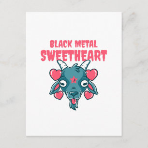 cute goat head baphomet enclosure card