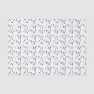Cute Goat Kid Tissue Paper