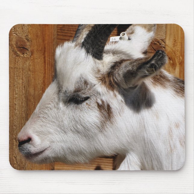 CUTE GOAT  MOUSE PAD (Front)