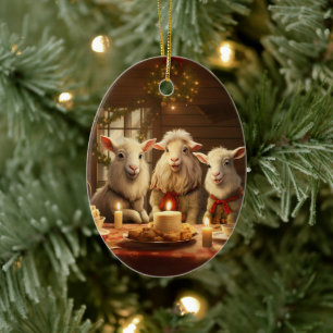 Cute Goat Ornament Decor, Gifts for Goat Lovers