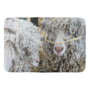 CUTE GOATS BATH MAT