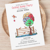 Cute Going Away Party Illustrated