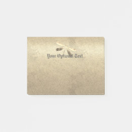 Cute Gold  Dragonfly Post-it Notes
