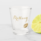 Cute Golden Kiss Lip Print