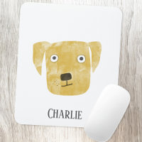 Cute Golden Labrador Retriever Dog Custom Name