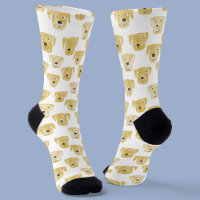 Cute Golden Labrador Retriever Dog Pattern