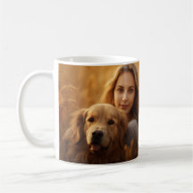 Cute golden retriever Best Dog Mom Ever Two Photo 