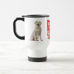 Cute Golden Retriever Mom Puppy Dog Love Travel Mug