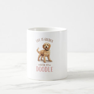 Cute Goldendoodle Chien Mug