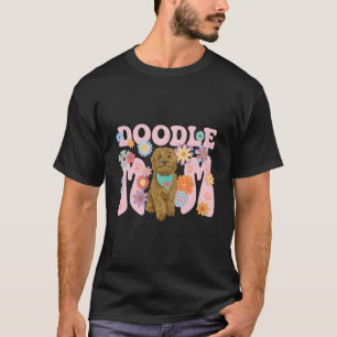 Cute Goldendoodle Doodle Dog Mom Design Women T-Shirt