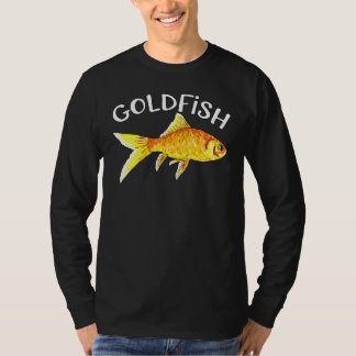 Cute Goldfish Freshwater Aquarium Fish Mom Dad Kid T-Shirt