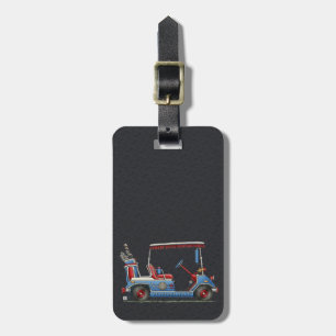 Cute Golf Cart Luggage Tag
