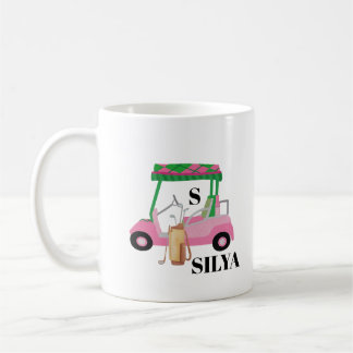 Cute Golf Cart T-Shirt – Minimal Summer Coffee Mug