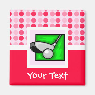 Cute Golf Magnet