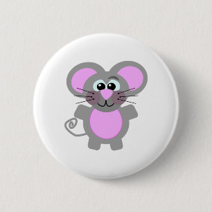 Cute Goofkins mouse 2 Inch Round Button