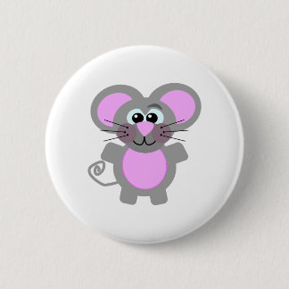 Cute Goofkins mouse 2 Inch Round Button