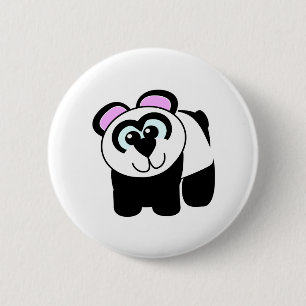 Cute Goofkins panda 2 Inch Round Button