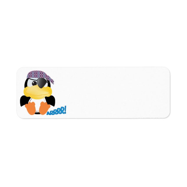 Cute Goofkins pirate penguin (Front)