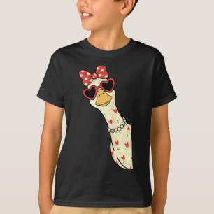 Cute Goose Xoxo Be Mine Happy Valentine's Day Wome T-Shirt