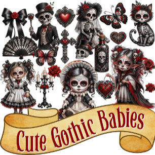 Cute Gothic Babies 2