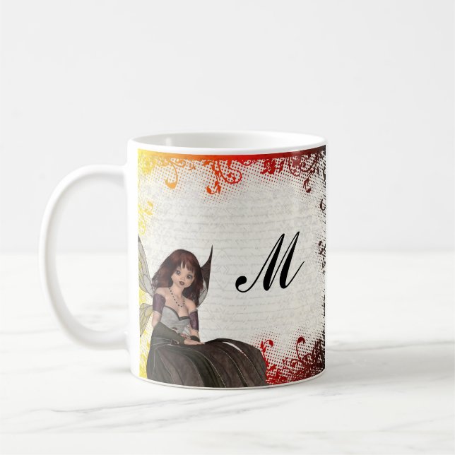 Cute Gothic fairy Coffee Mug (Left)