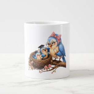 Cute Graduation Bird Specialty Mug