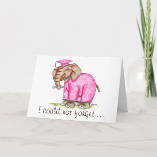 Cute Graduation Thank You Card