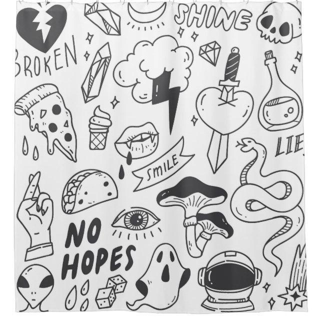 Cute Graffiti: Doodle Art Set. (Front)