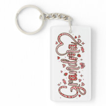 Cute Grandma Acrylic Keychain