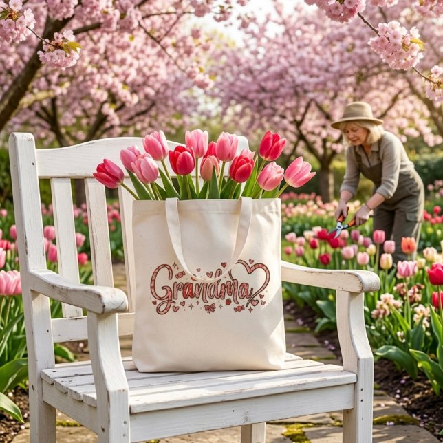Cute Grandma Tote Bag (Créateur téléchargé)