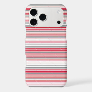 Cute gray red stripes