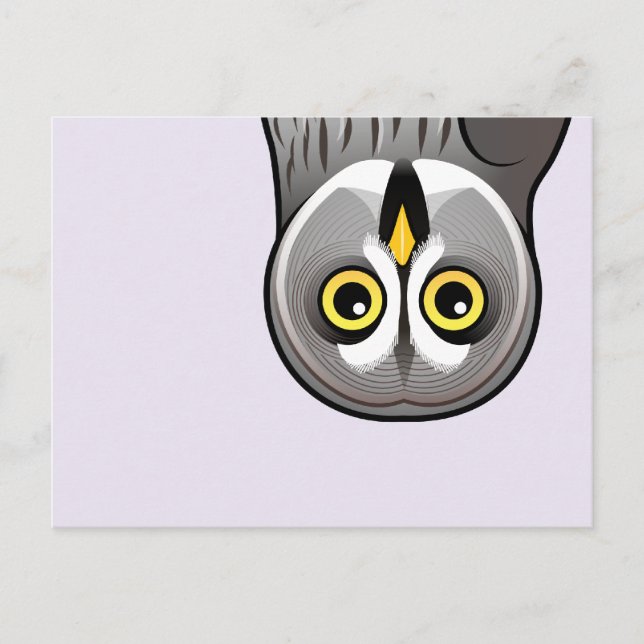 Cute Great Grey Owl Postcard (Front)