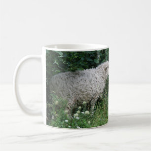 Cute Greedy Sheep Eating Mug