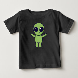 “Cute Green Alien Baby T-Shirt