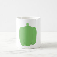 Cute Green Bell Pepper Vegetable Gift